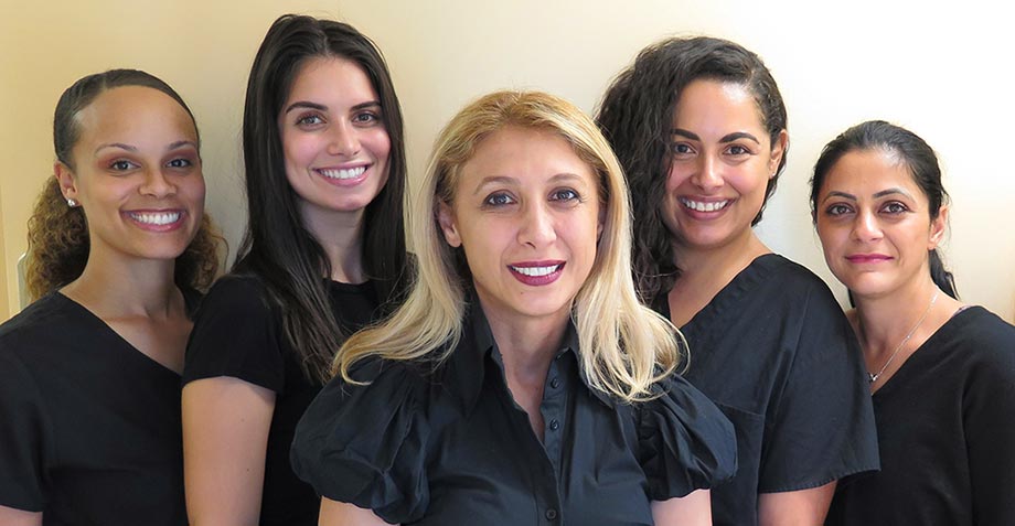 Dentist and Staff in Woodland Hills